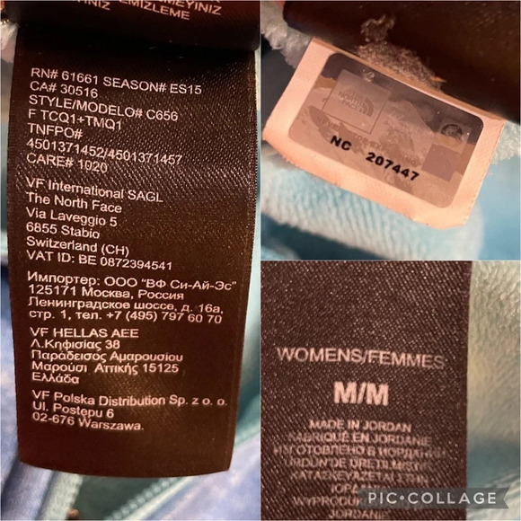 The North Face Women’s Agave Full Zip Jacket Medium - Picture 7 of 9